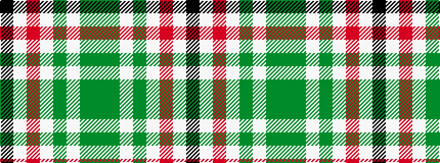 idealised woven sample of pattern GGWGWRWK