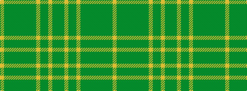 idealised woven sample of pattern GGYGGYGGGGGGGGY