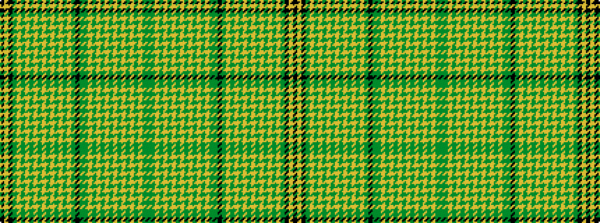 idealised woven sample of pattern GGYGYGYGYGYGYGYGGKGYGYGYGYGYGYGYGKYK