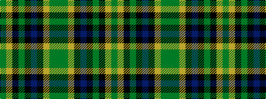 idealised woven sample of pattern GGYKBKGKYG