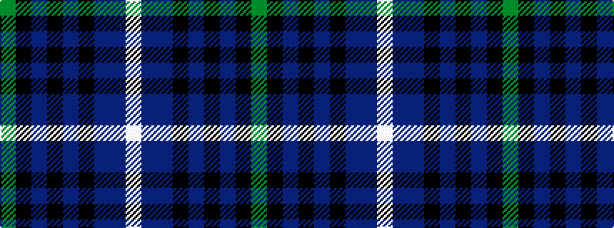 idealised woven sample of pattern GKBKBKBBW