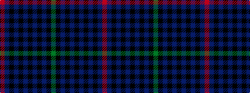 idealised woven sample of pattern GKBKBKBKBKBR
