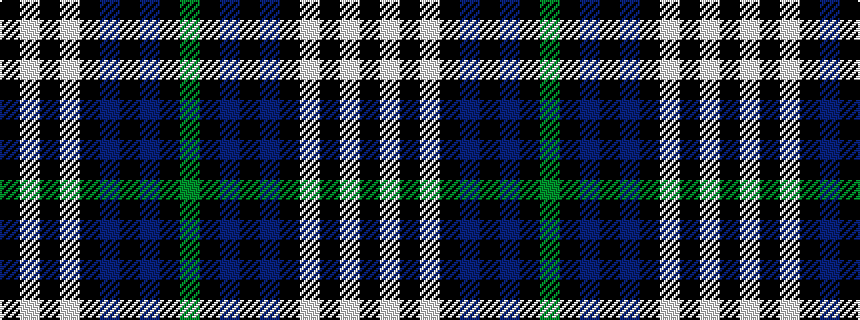 idealised woven sample of pattern GKBKBKWKWK