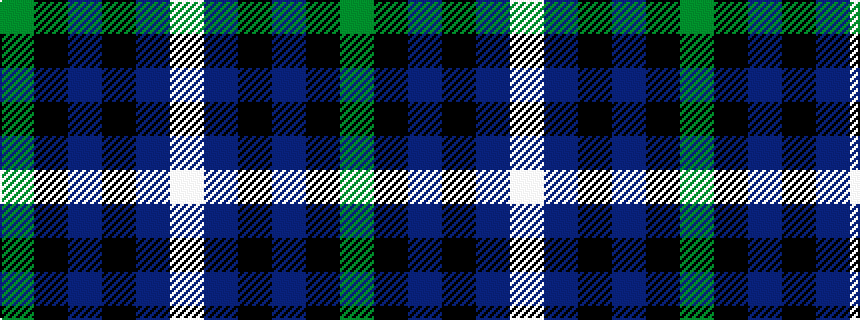 idealised woven sample of pattern GKBKBW