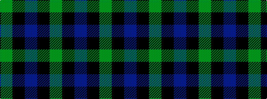 idealised woven sample of pattern GKBKG