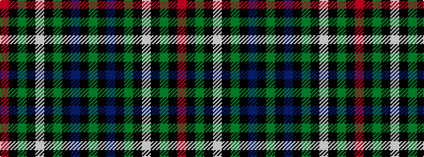 idealised woven sample of pattern GKBKGKWKGKR