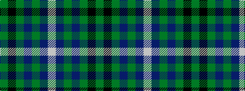 idealised woven sample of pattern GKGBGBW