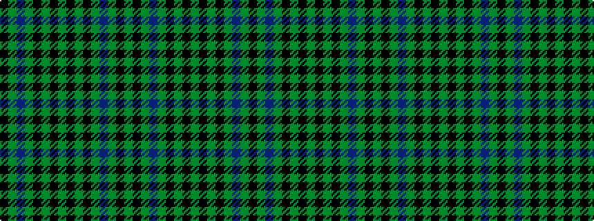 idealised woven sample of pattern GKGBGKGKGKGKGBGK