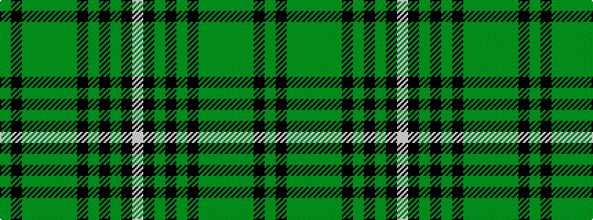 idealised woven sample of pattern GKGGGGGKGKGKW