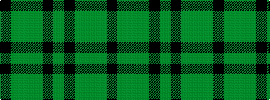 idealised woven sample of pattern GKGGGK