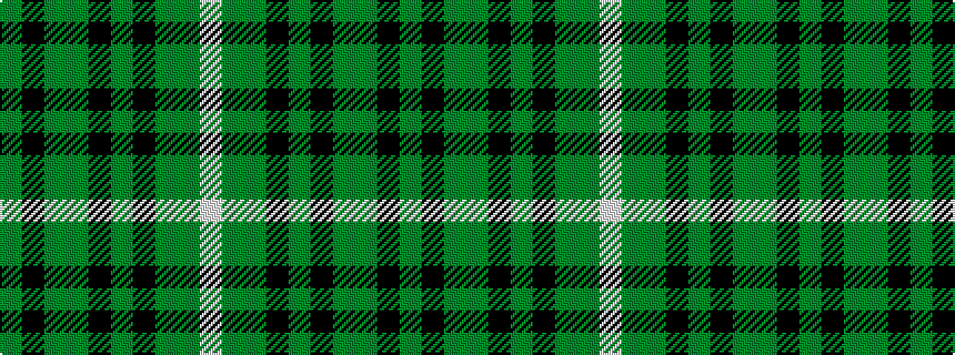 idealised woven sample of pattern GKGGKGKGGW
