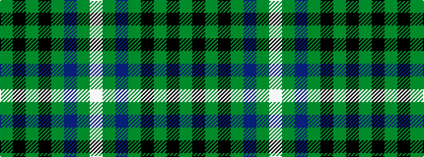 idealised woven sample of pattern GKGKGBGW
