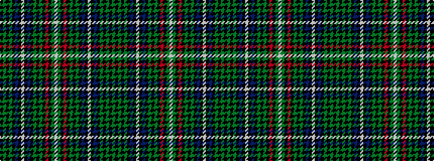 idealised woven sample of pattern GKGKGKBKWKBKGKGKRKGWGKRKGKGKBKWKBKGKGK