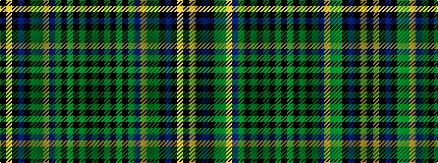idealised woven sample of pattern GKGKGKGBYGGKBKYK