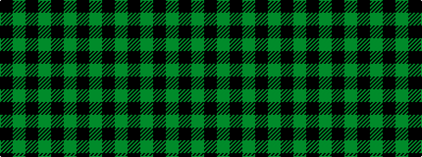 idealised woven sample of pattern GKGKGKGK