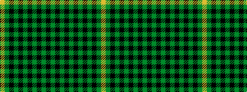 idealised woven sample of pattern GKGKGKGKGKGY