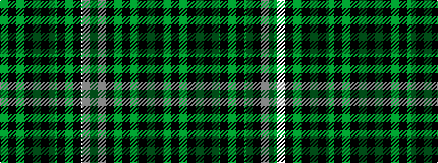 idealised woven sample of pattern GKGKGKGKGKWG