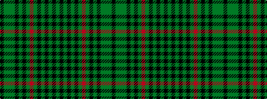 idealised woven sample of pattern GKGKGKGRGKGKGGGK