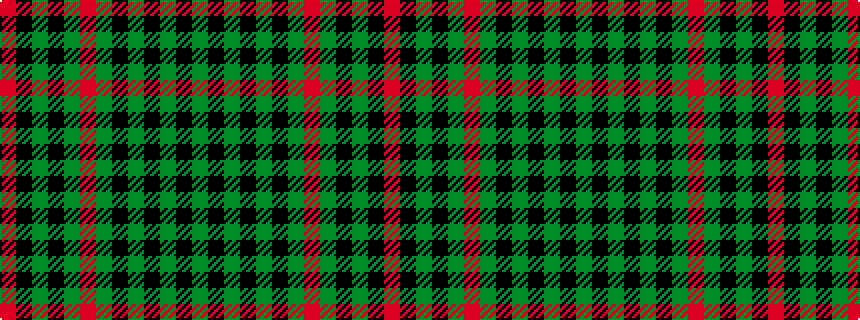 idealised woven sample of pattern GKGKGKGRGKGKR