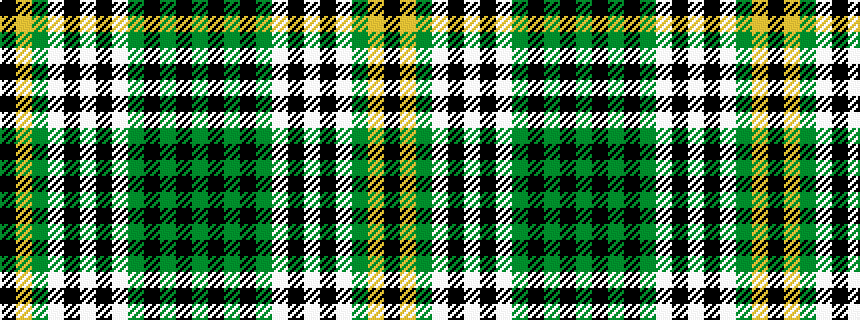idealised woven sample of pattern GKGKGWKWKWGYK