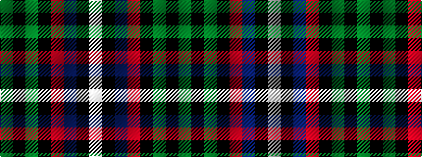 idealised woven sample of pattern GKGKRBKW