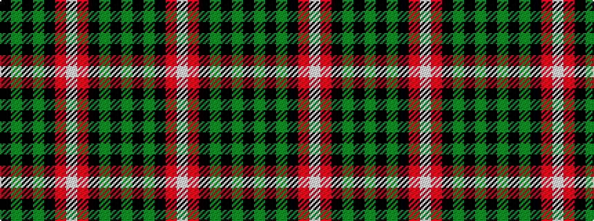 idealised woven sample of pattern GKGKRWRKGKGK