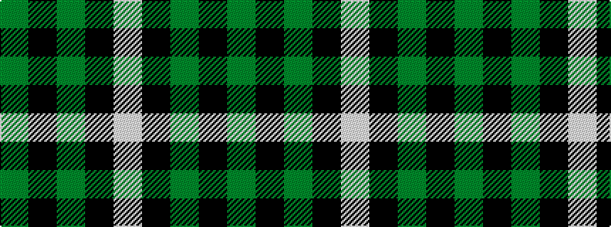 idealised woven sample of pattern GKGKW