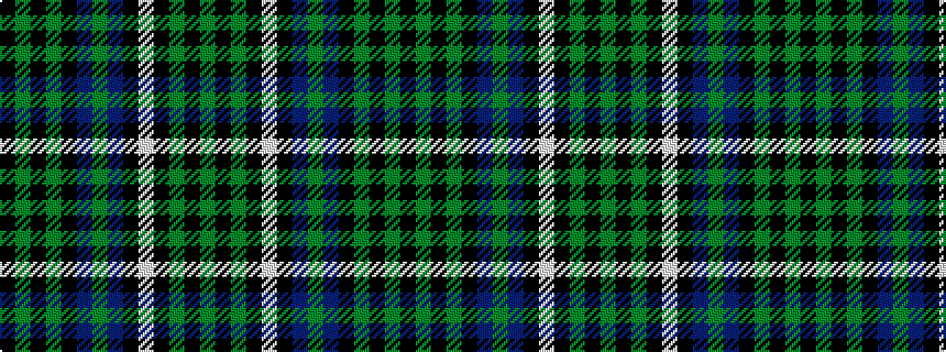 idealised woven sample of pattern GKGKWKBGBKGKGK