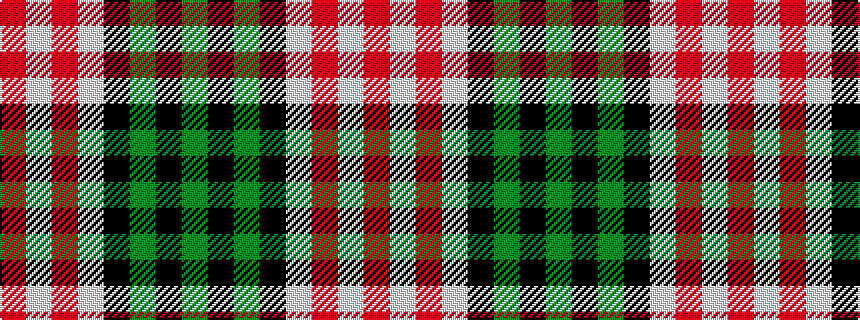 idealised woven sample of pattern GKGKWRWR