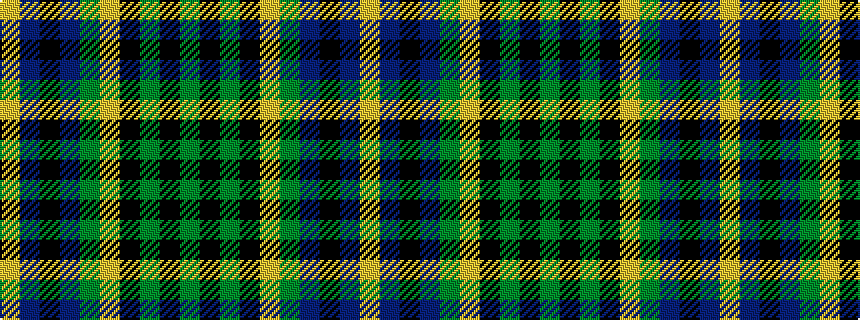 idealised woven sample of pattern GKGKYGBKBY