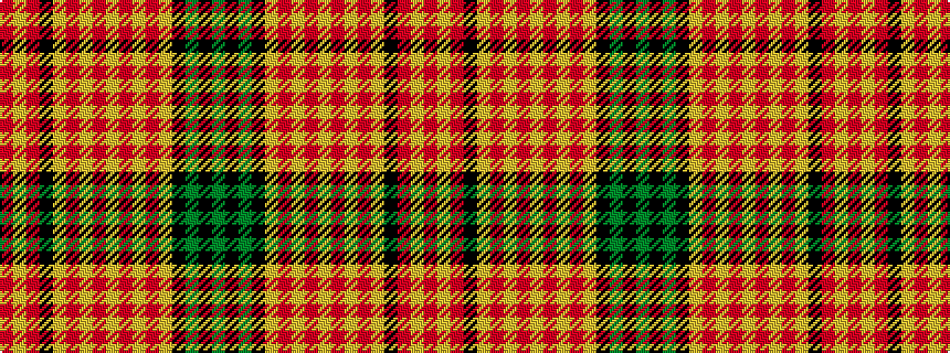 idealised woven sample of pattern GKGKYRYRYRYRYKRYR