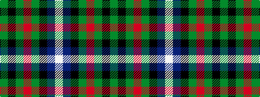 idealised woven sample of pattern GKGRGKBW