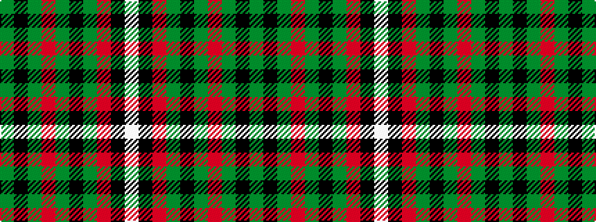 idealised woven sample of pattern GKGRGKGRKW