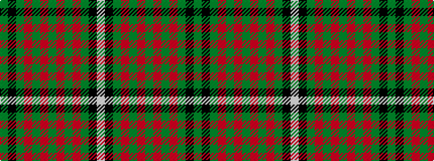idealised woven sample of pattern GKGRGRGRGRGKW