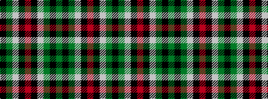 idealised woven sample of pattern GKGWKRKWGK