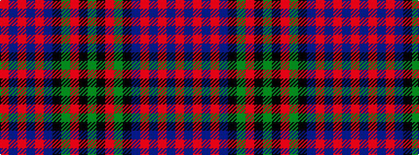 idealised woven sample of pattern GKRGKBRBRBR