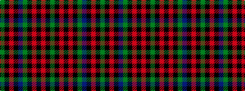 idealised woven sample of pattern GKRKBGKRKRKG