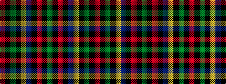 idealised woven sample of pattern GKRKBYKGKR