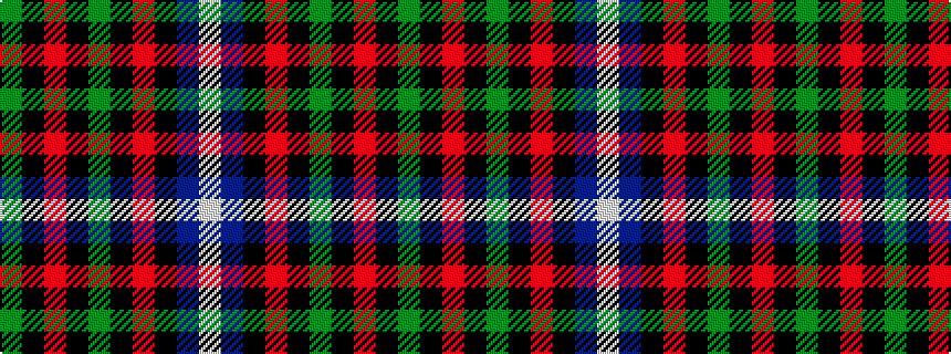 idealised woven sample of pattern GKRKGKRKBW