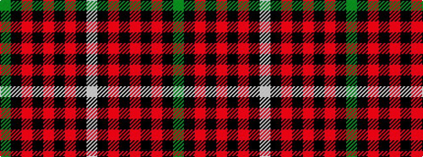 idealised woven sample of pattern GKRKRKRKW
