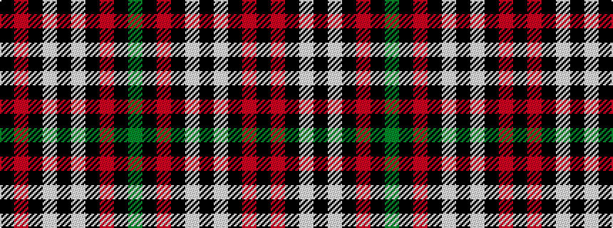 idealised woven sample of pattern GKRKWKWKRK