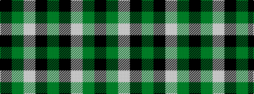 idealised woven sample of pattern GKWGK