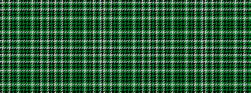 idealised woven sample of pattern GKWGKGWKGKGWGKGKGKGWGKGKWGKGWK