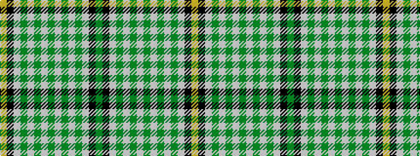 idealised woven sample of pattern GKWGWGWGWGWGWKY