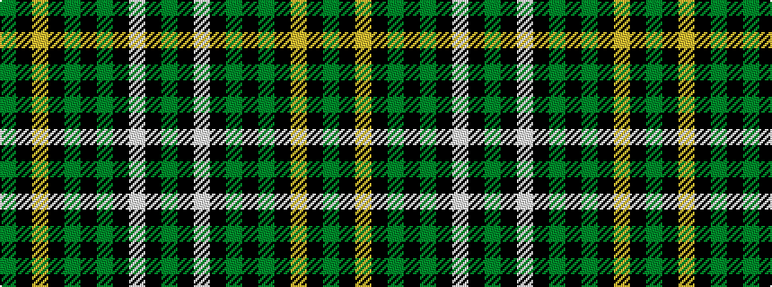 idealised woven sample of pattern GKWKGKGKYKG