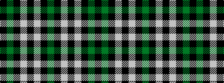 idealised woven sample of pattern GKWKWKGK