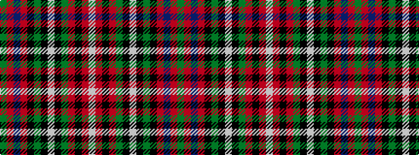 idealised woven sample of pattern GRBRKGKWKGRKRW