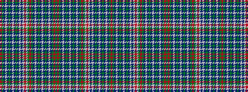 idealised woven sample of pattern GRGBWBGBWBGBWBGRGWRWBWBGBWBGBWBGR
