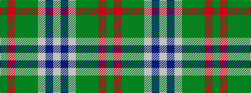 idealised woven sample of pattern GRGGGWBW