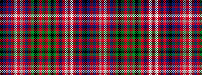 idealised woven sample of pattern GRGKGRBRWRWRBRBK